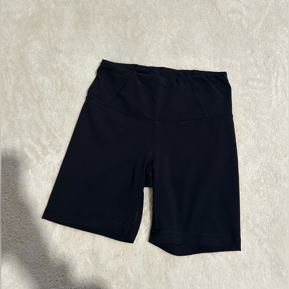 Biker shorts.